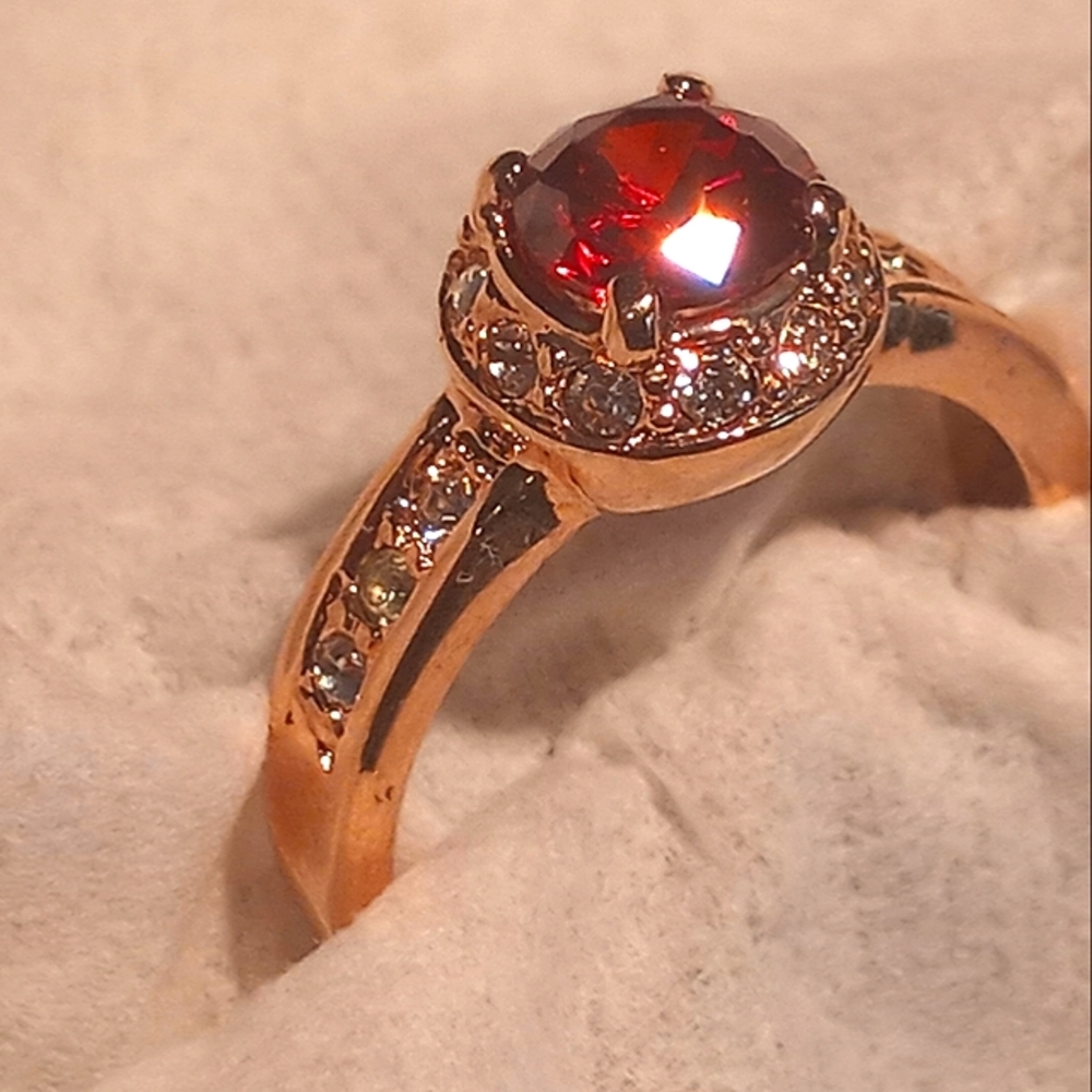 Individual Ruby Centered Ring. - image 2